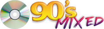 3D 90s Mixed Horizontal Logo